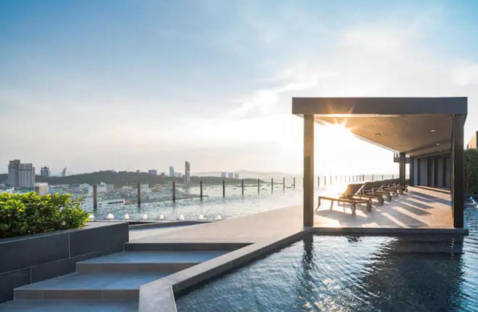 The Base Central Pattaya Quiet King-Bed With Infinity Pool & Free Netflix! Exteriér fotografie