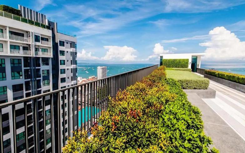 The Base Central Pattaya Quiet King-Bed With Infinity Pool & Free Netflix! Exteriér fotografie